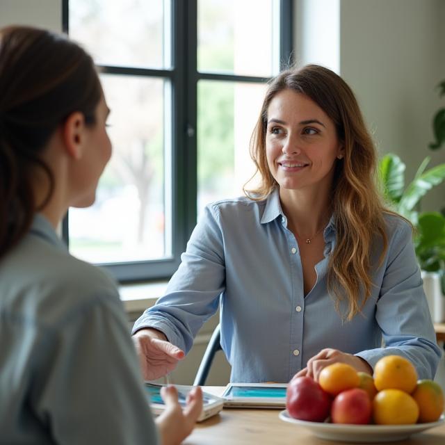 Personalized nutrition assessment with consultant