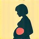 Prenatal nutrition icon